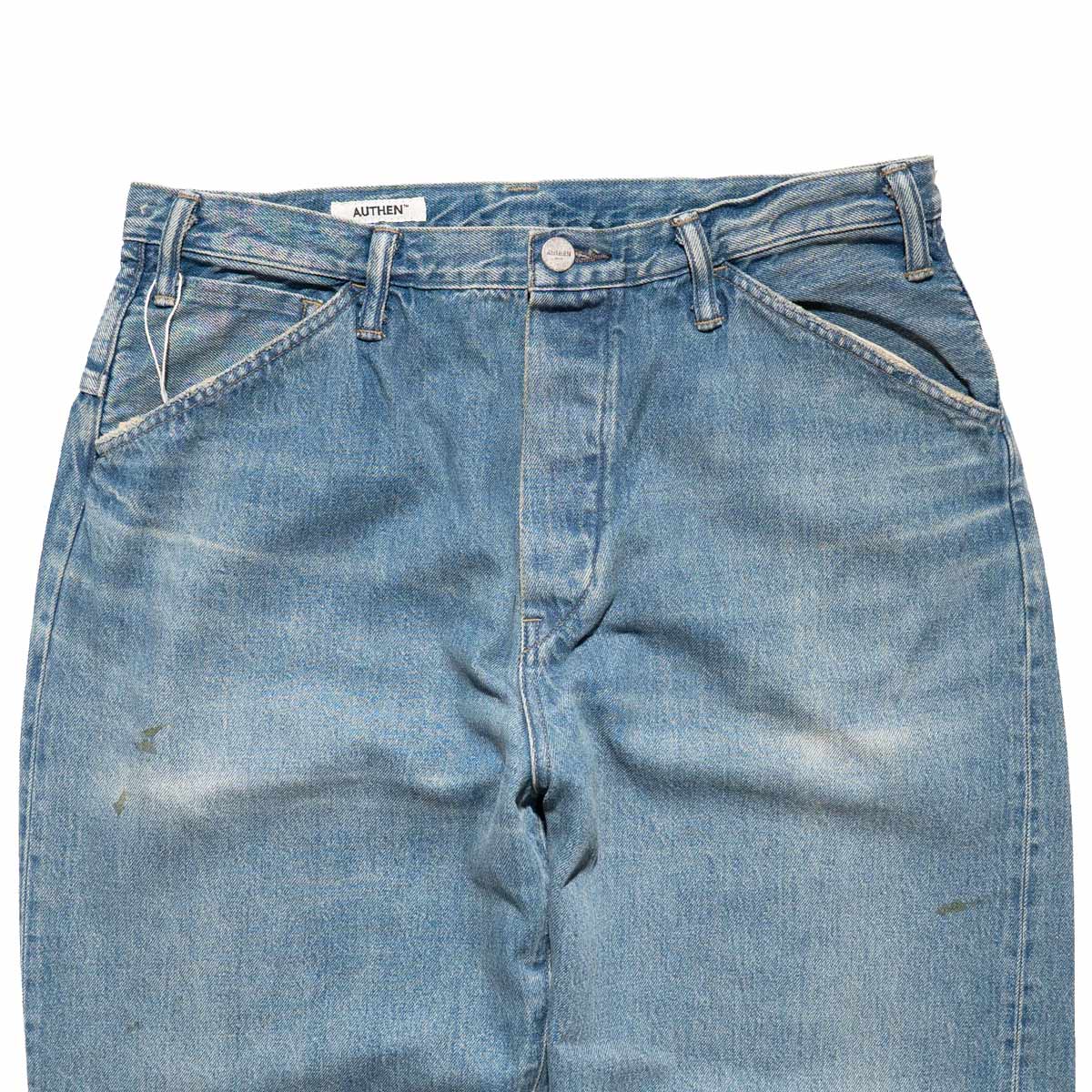 オーセン AUTHEN ヴィンテージ ワイドレッグ ユーズド ｜ AUT-077-002