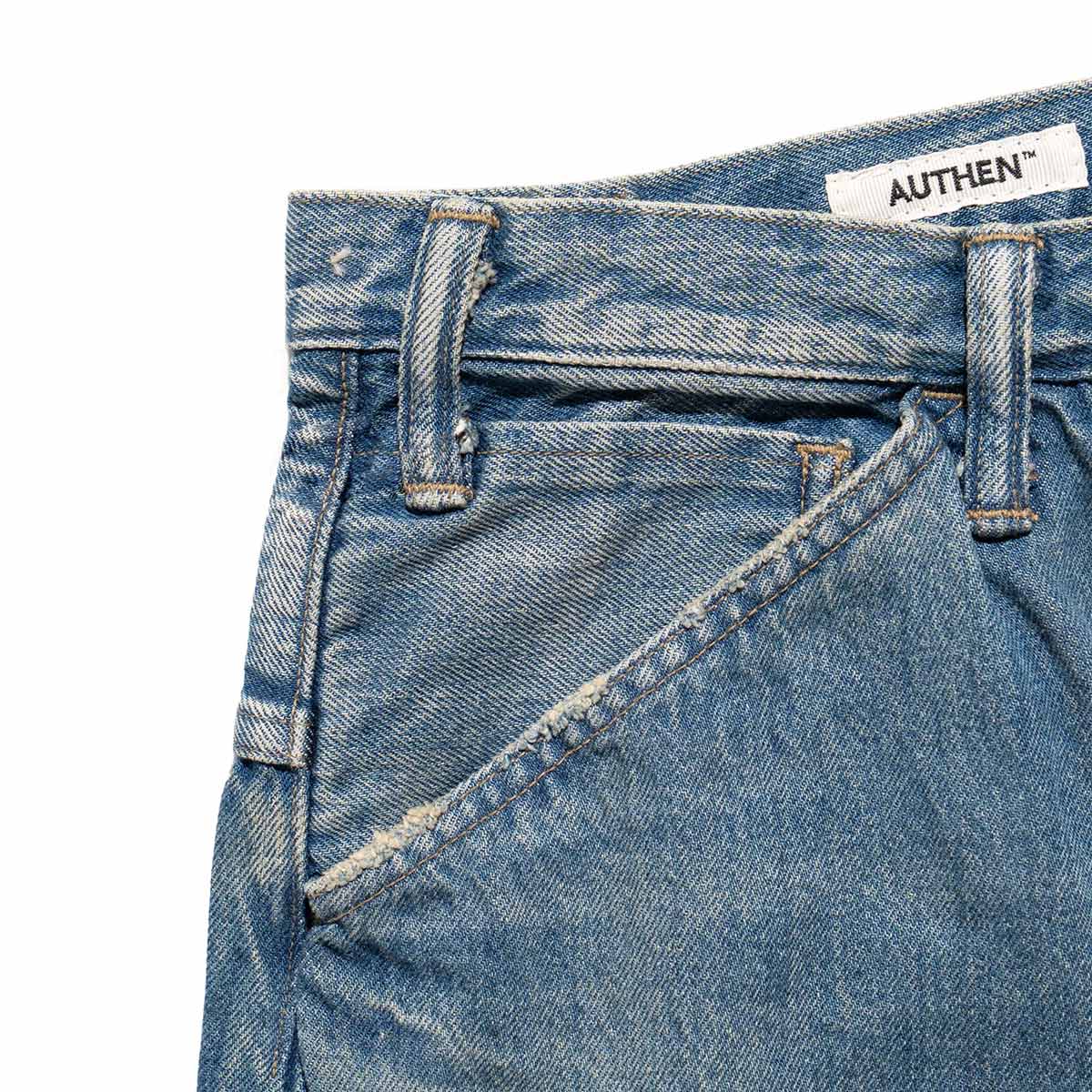 オーセン AUTHEN ヴィンテージ ワイドレッグ ユーズド ｜ AUT-077-002