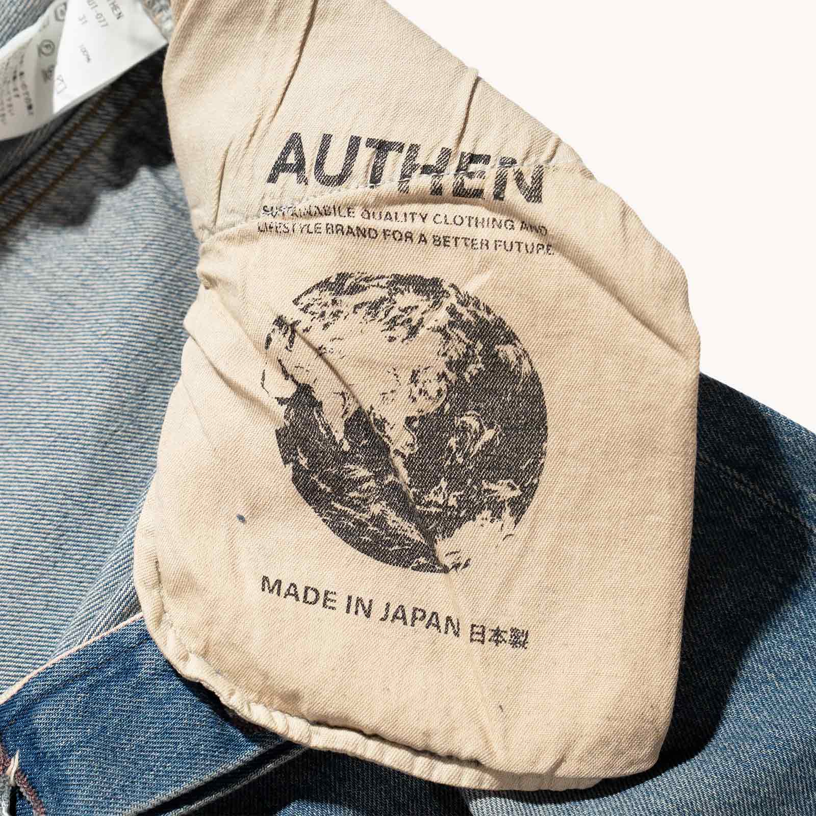 オーセン AUTHEN ヴィンテージ ワイドレッグ ユーズド ｜ AUT-077-002