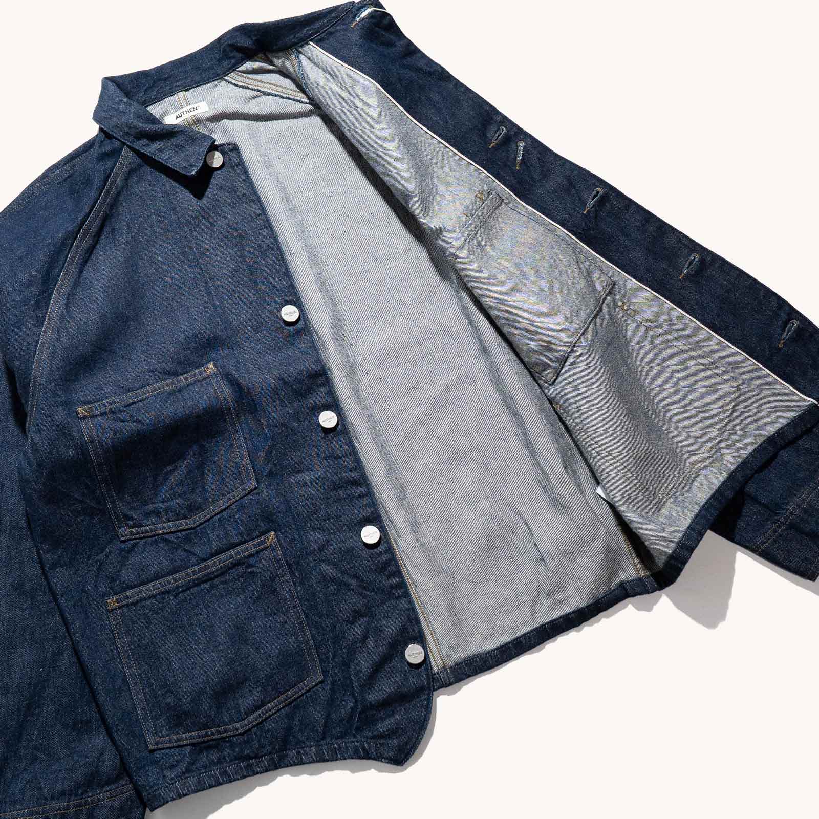 オーセン AUTHEN ヴィンテージ エンジニア ジャケット リンス ｜ AUT