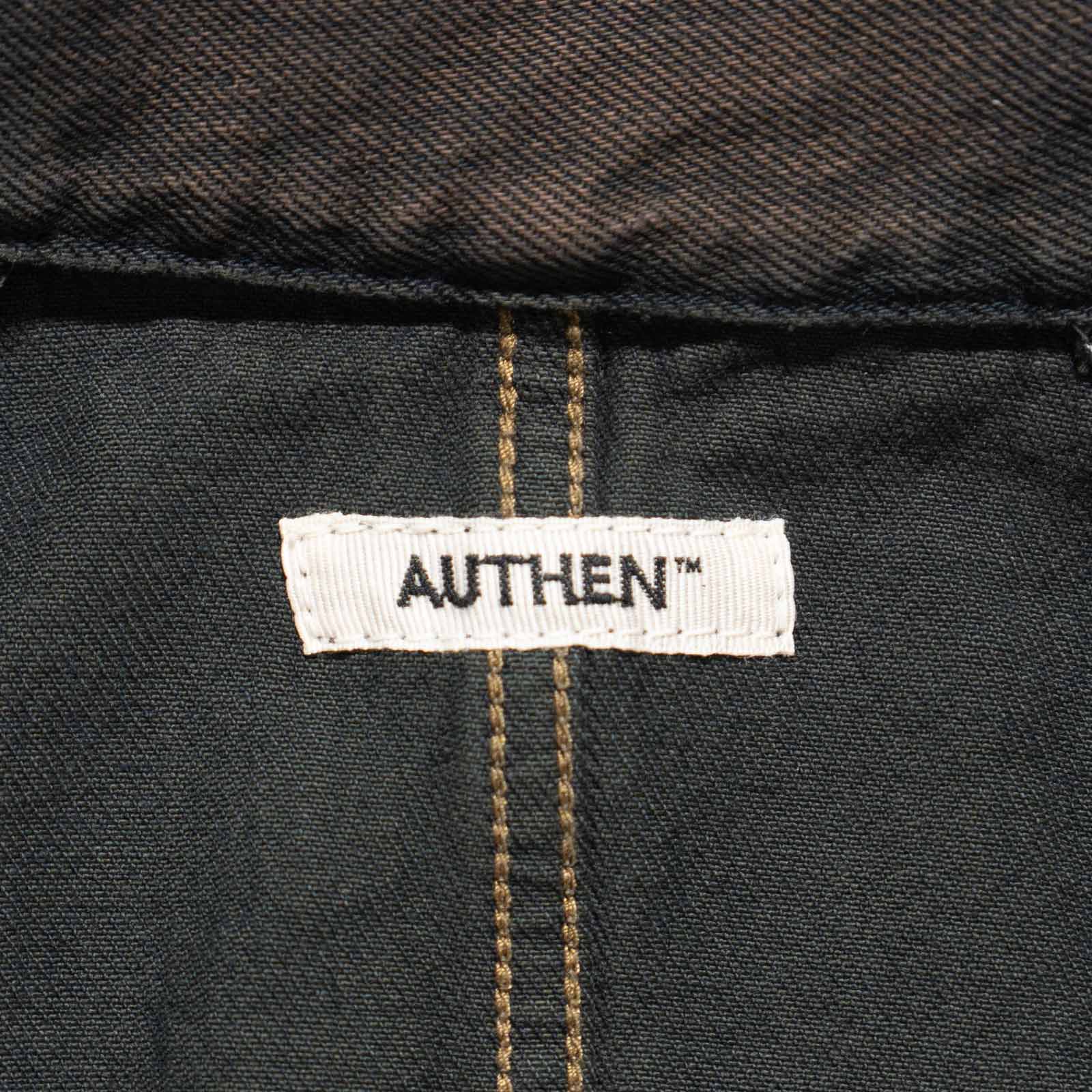 オーセン AUTHEN ヴィンテージ エンジニア ジャケット オーバーダイ