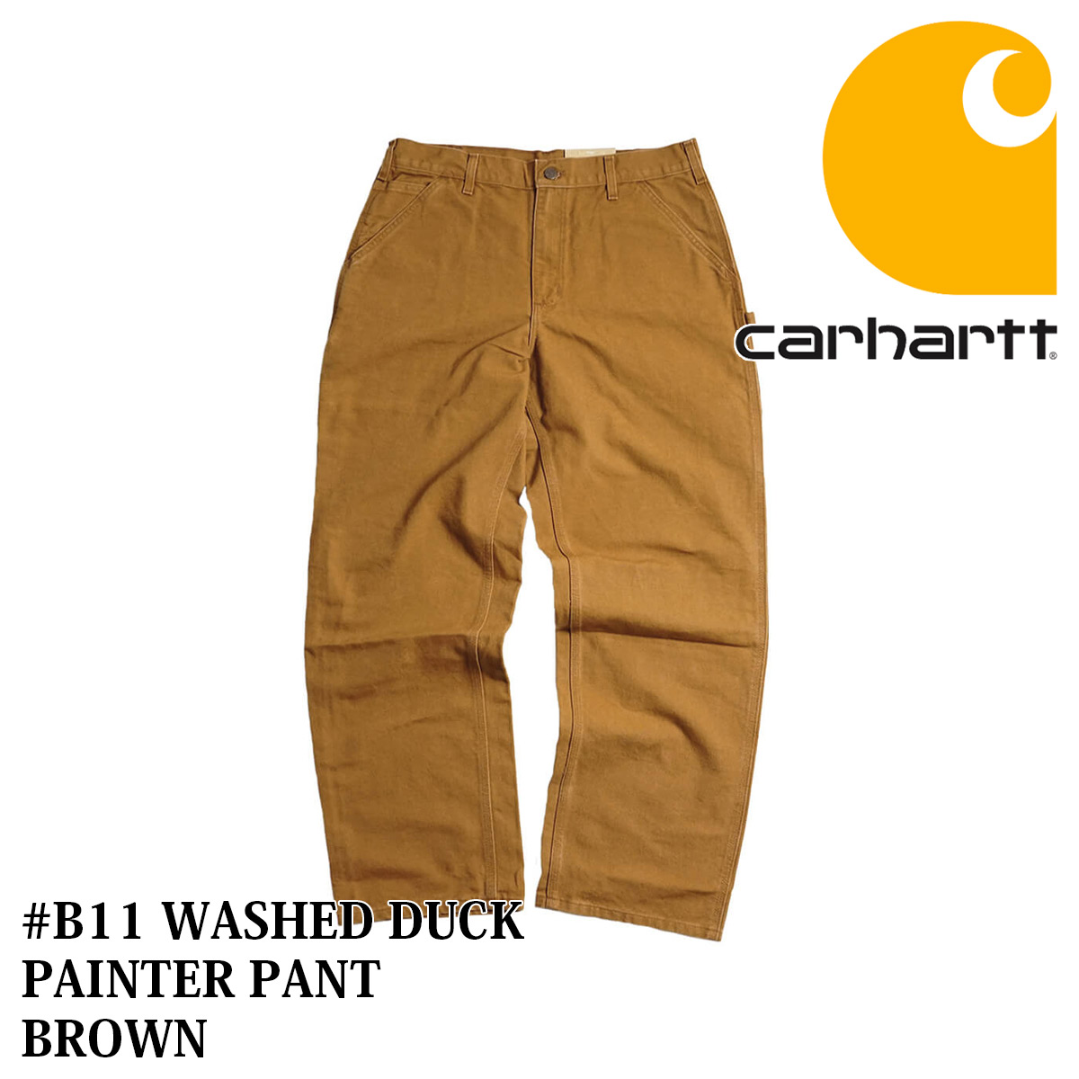 カーハート Carhartt B11 ウォッシュド ダック ペインターパンツ