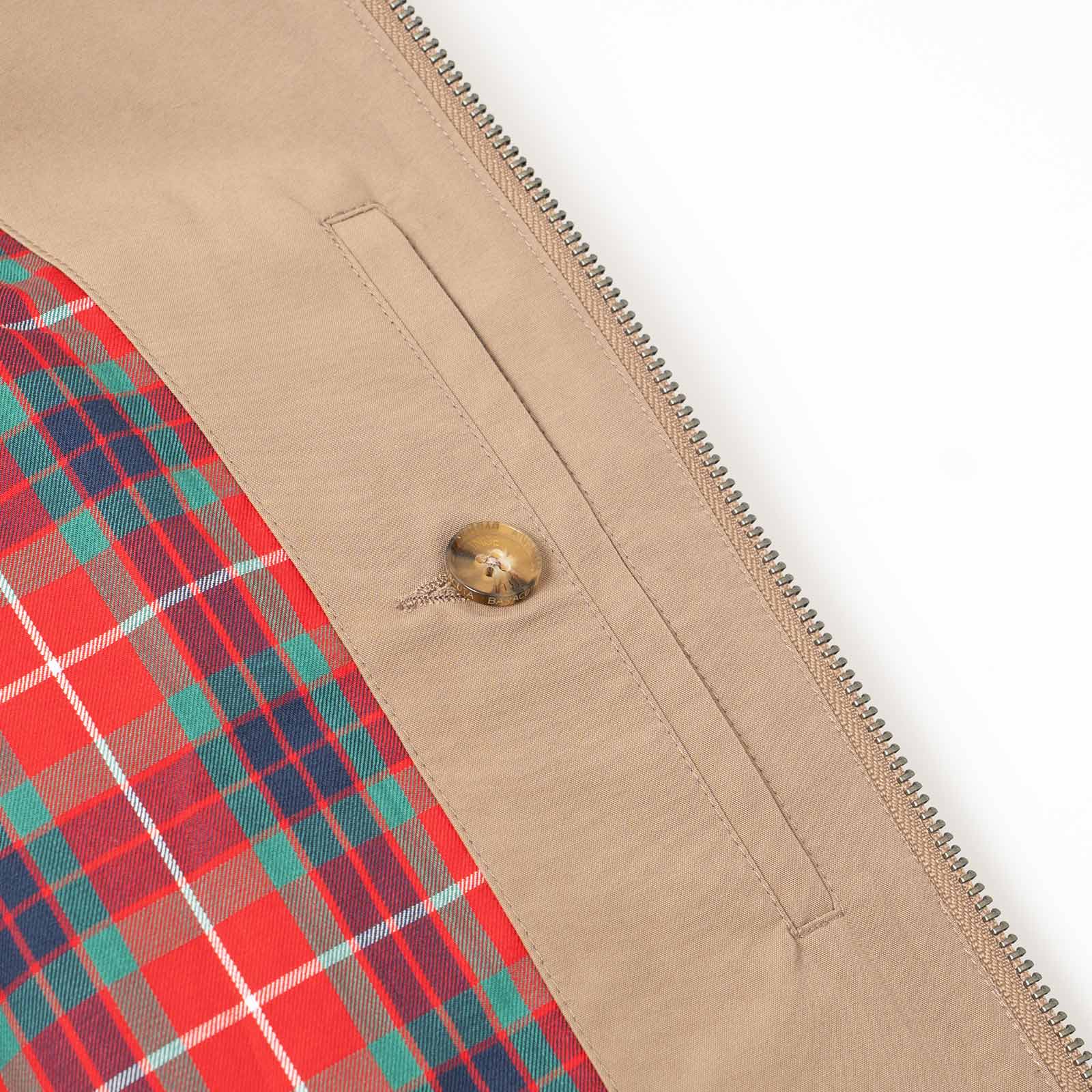 バラクータ BARACUTA G18 バラクータクロスジャケット ｜ メンズ 40 42 44 46 48 撥水 バラクータクロス フレイザータータン 英国製 ブルゾンの画像