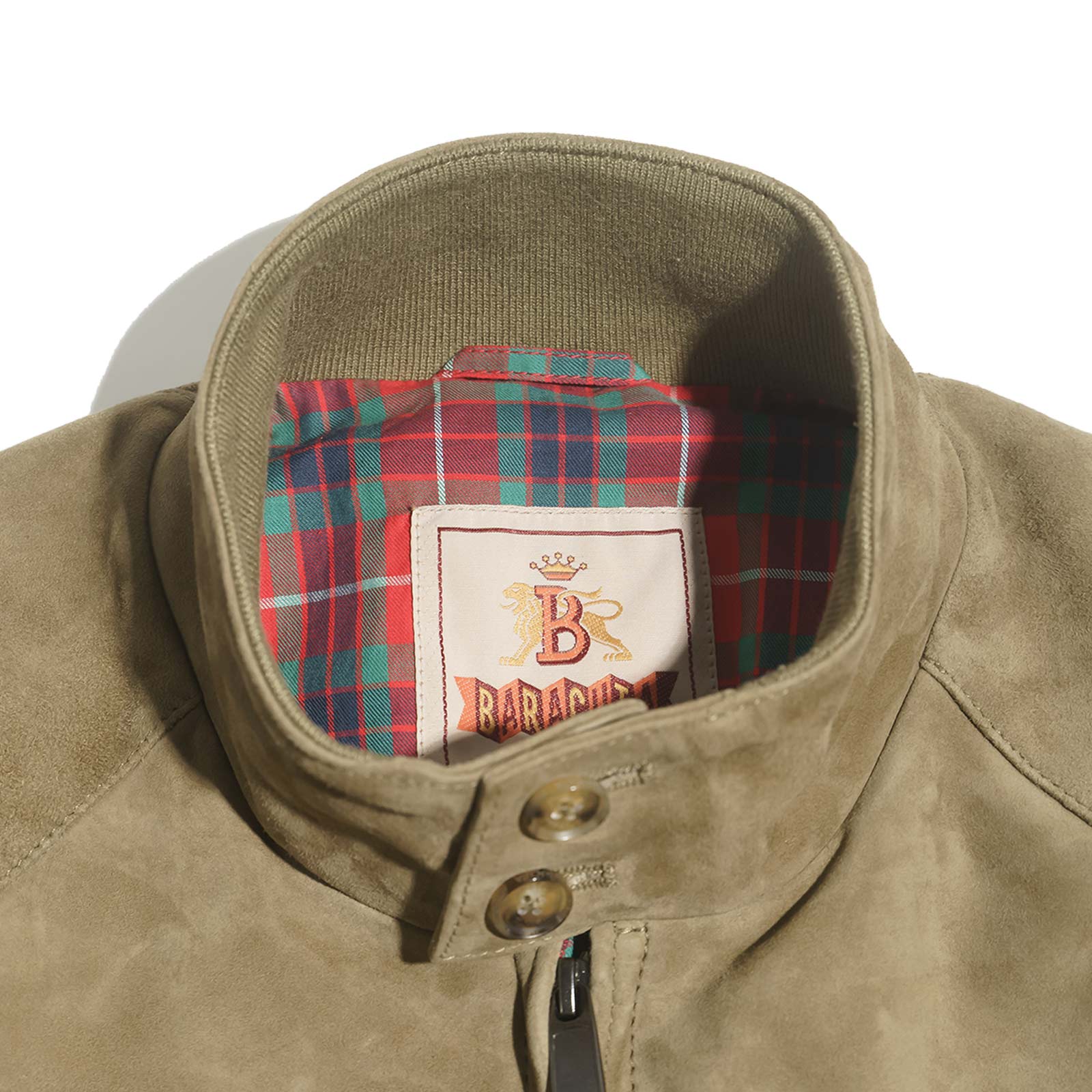 バラクータ BARACUTA スエードレザー G9 クラッシック ハリントンジャケット ｜ メンズ 38-50 山羊革 ゴートスキン バーク  スウィングトップ ブルゾン