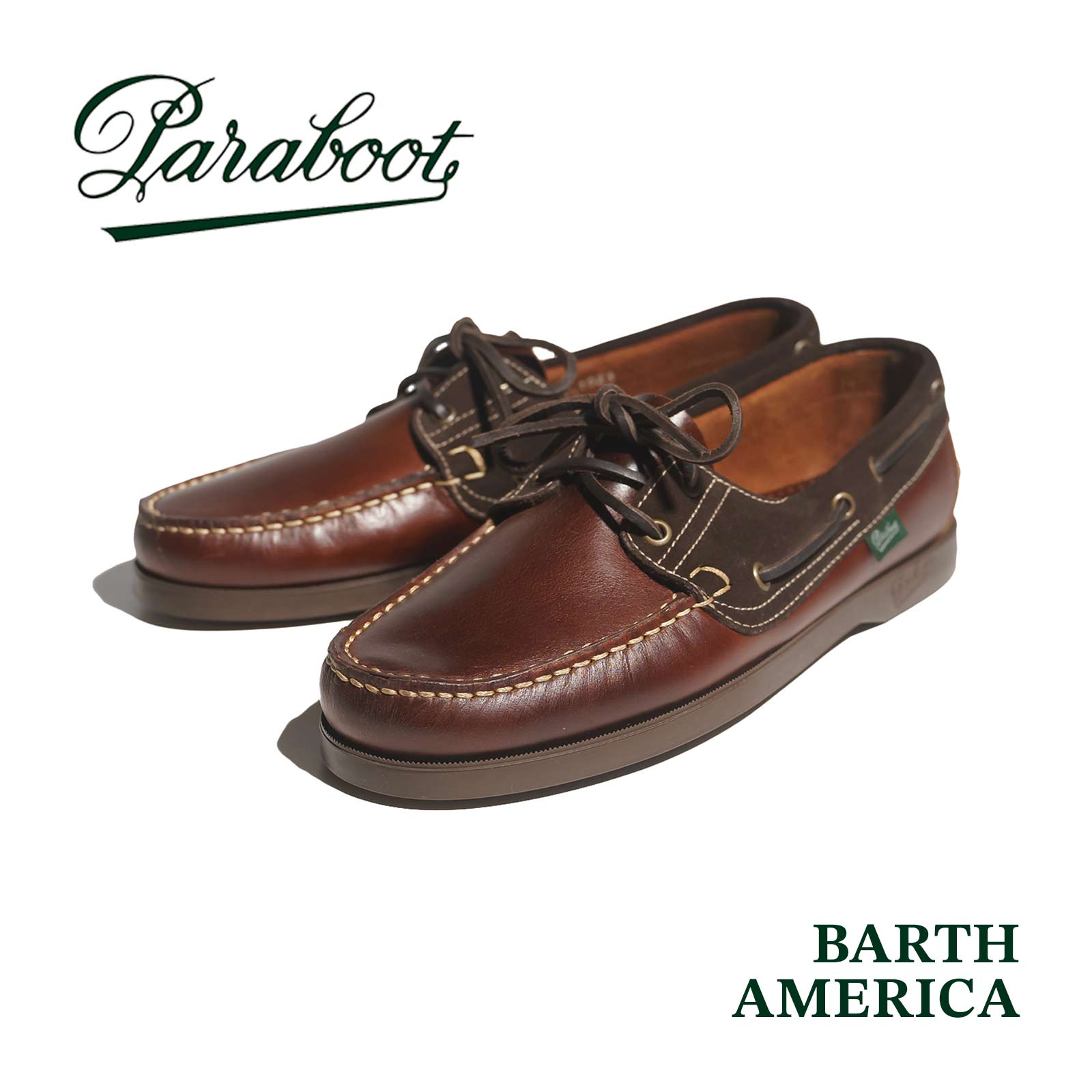 パラブーツ PARABOOT デッキシューズ バース BARTH