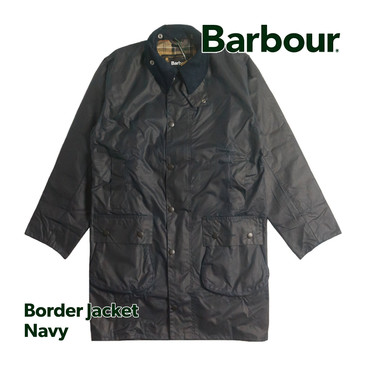 バブアー Barbour ボーダー メンズ 34-44 オイルドジャケット オイルド