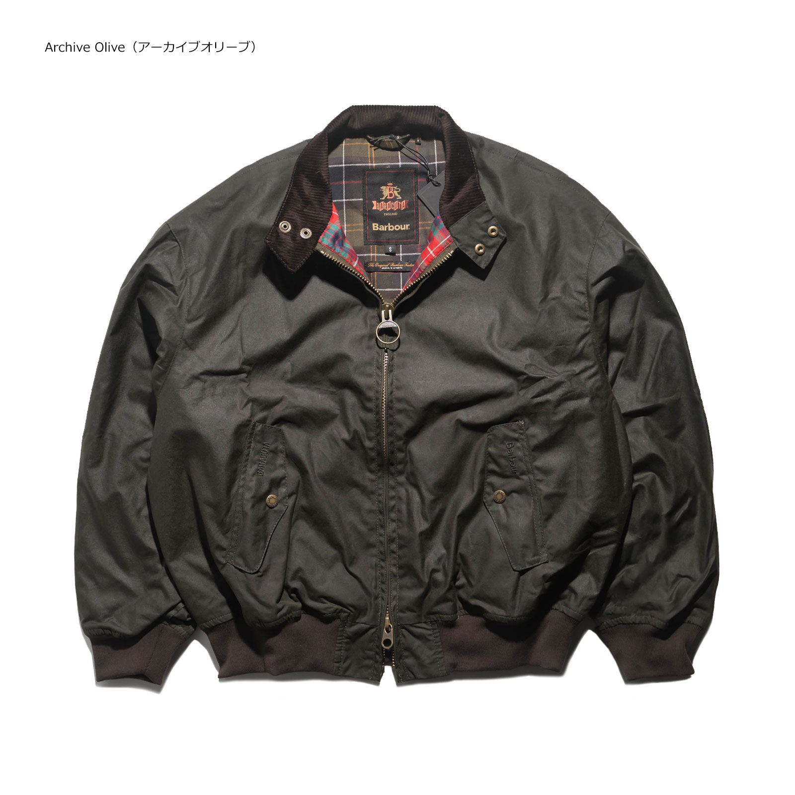 バブアー X バラクータ Barbour X BARACUTA ワックスジャケット ｜ メンズ S-XXL 限定 コラボレート G9  ハリントンジャケット オイルドコットン