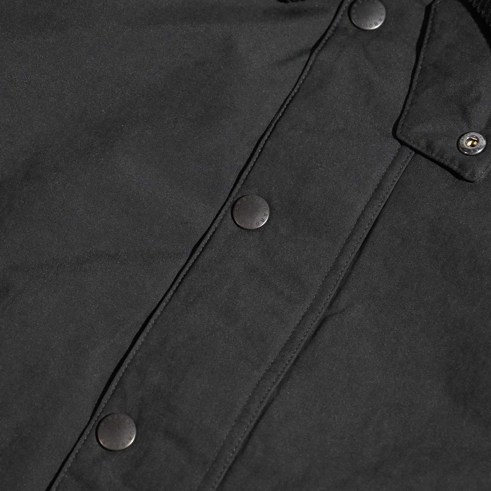 Barbour（バブアー） パデッド トランスポートジャケット ブラック