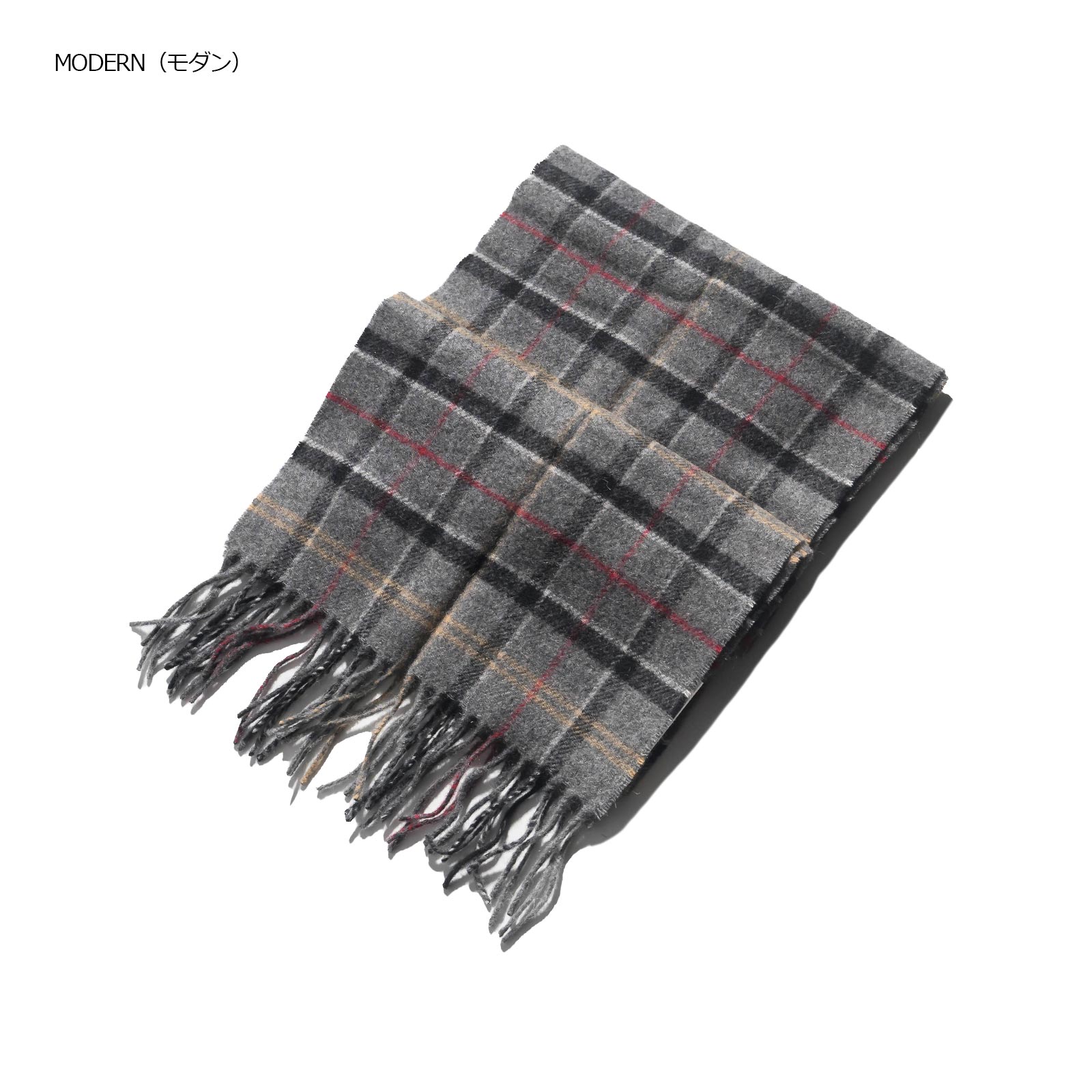 Barbour バブアー タータン ラムズウール スカーフ ｜ ユニ