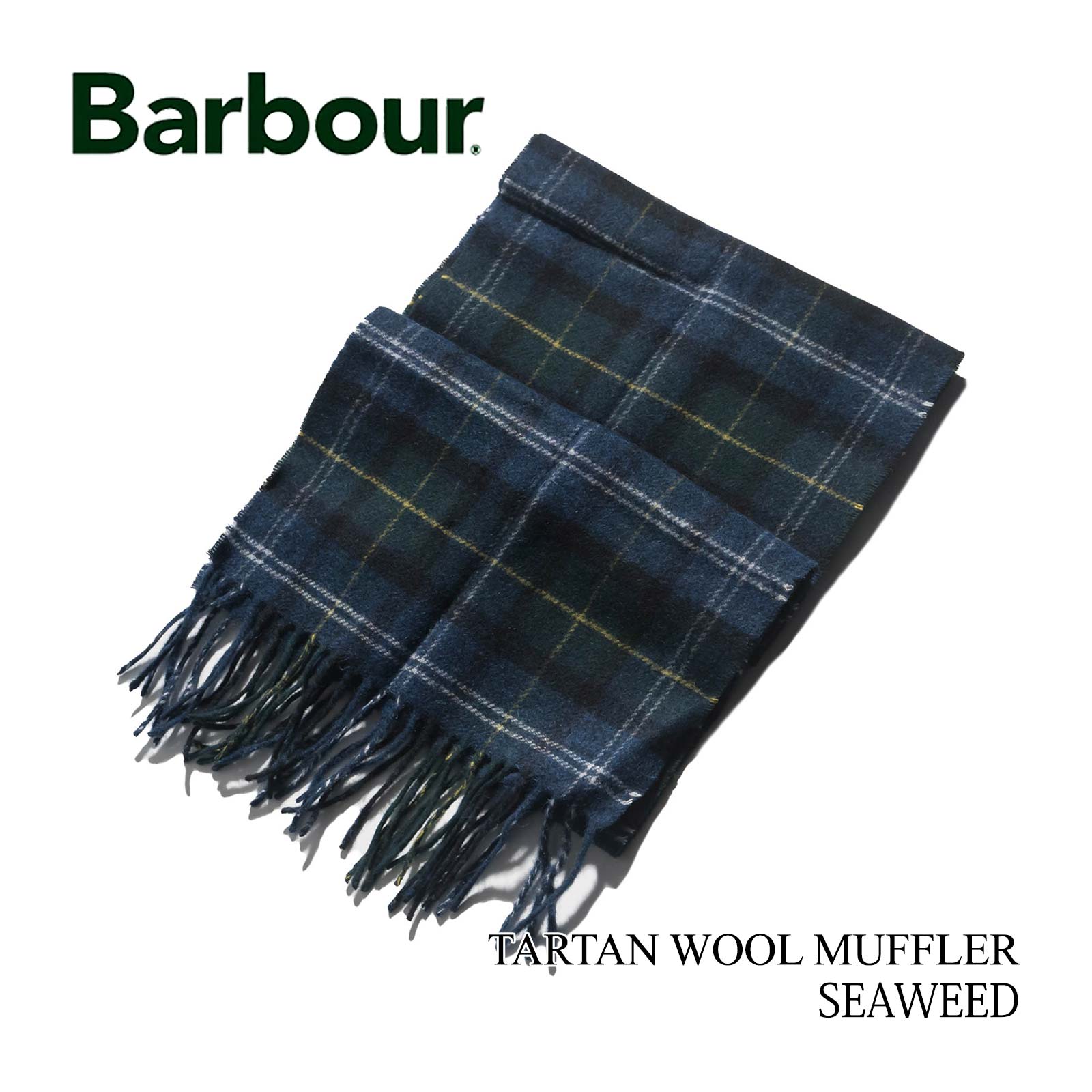 Barbour バブアー タータン ラムズウール スカーフ ｜ ユニ