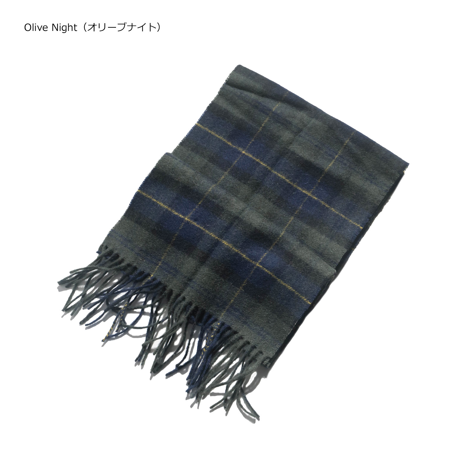 Barbour（バブアー） タータン ラムズウール スカーフ ｜ ユニセックス