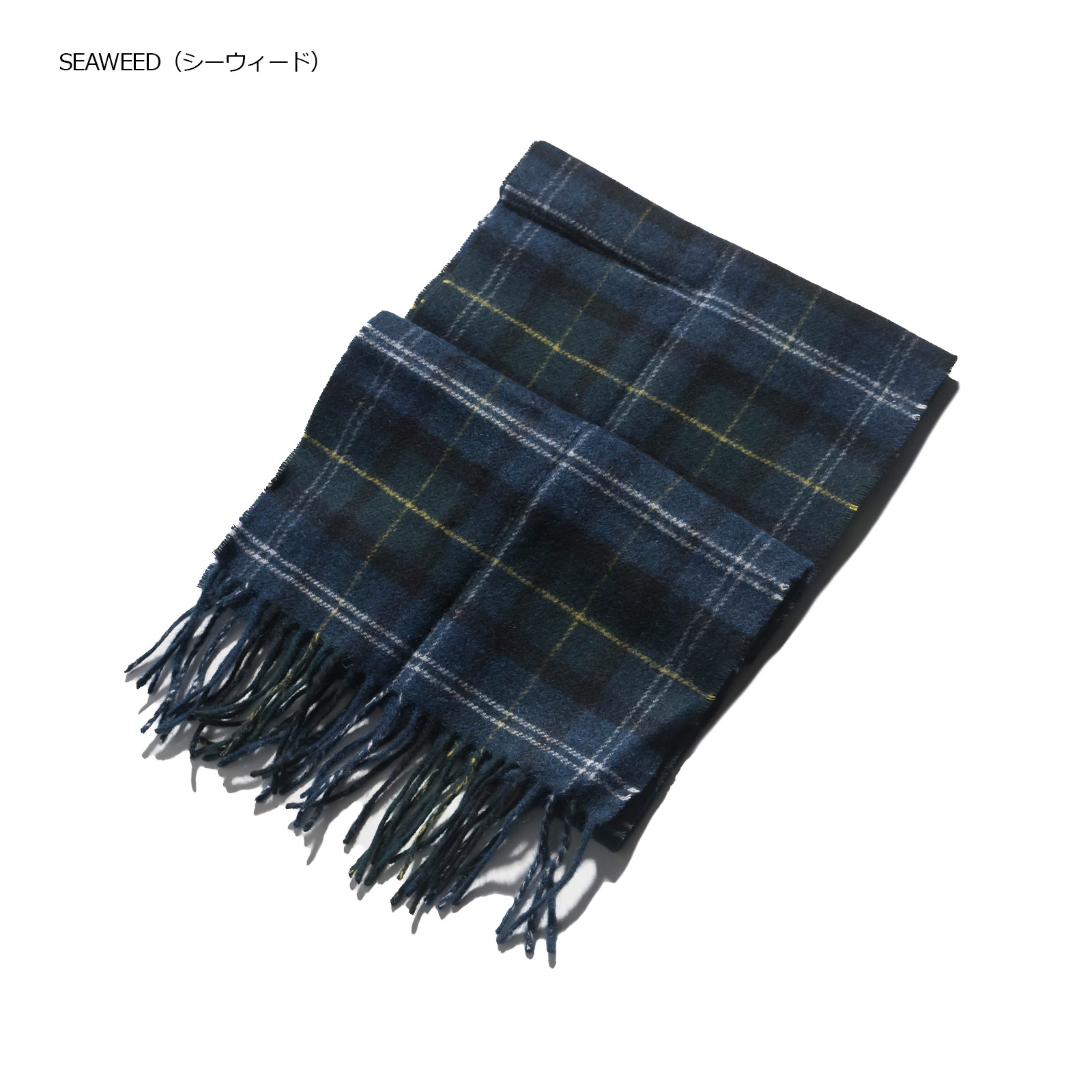 Barbour（バブアー） タータン ラムズウール スカーフ ｜ ユニセックス