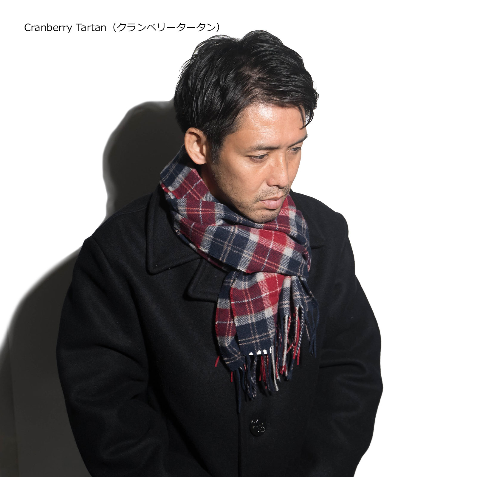 Barbour（バブアー） タータン ラムズウール スカーフ ｜ ユニセックス