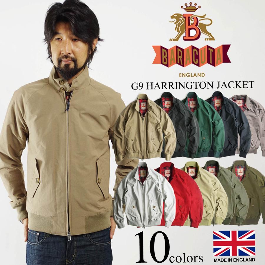 バラクータ BARACUTA G9 クラッシック ハリントンジャケット ｜ メンズ HARRINGTON JACKET スウィングトップ MADE  IN ENGLAND イングランド製 アウター ブルゾン