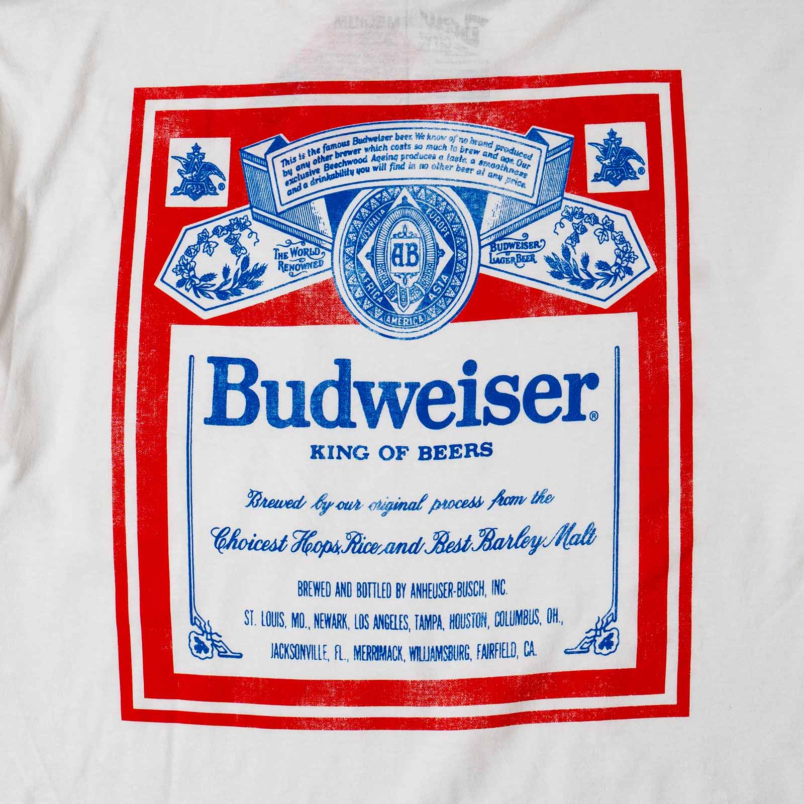 ウェア ユア ビア Wear Your Beer バドワイザー ヴィンテージ ラベル
