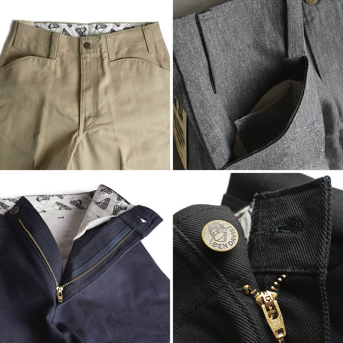 BEN DAVIS（ベンデイビス） ベンズパンツ オリジナルカット アメリカ