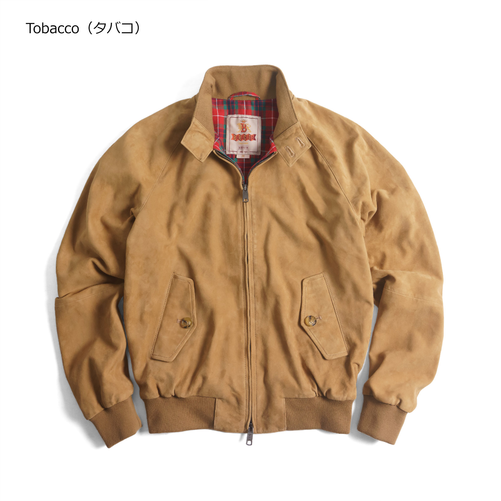 バラクータ BARACUTA スエードレザー G9 クラッシック ハリントンジャケット ｜ メンズ 38-50 山羊革 ゴートスキン タバコ バーク  スウィングトップ ブルゾン : barta-g9suede : Jalana(ジャラーナ) - 通販 - Yahoo!ショッピング