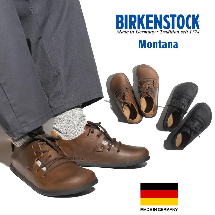 ビルケンシュトック BIRKENSTOCK モンタナ ｜ ユニセックス 36-44 革靴 レザーシューズ ドイツ製