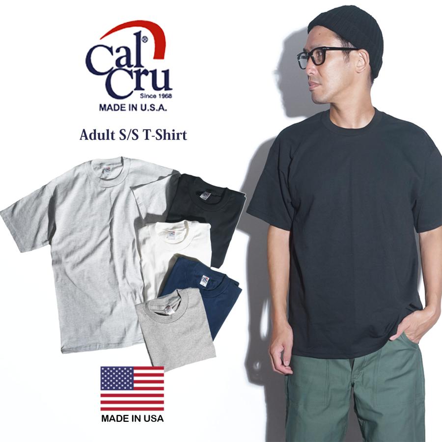 CalCru カルクルー 半袖 Tシャツ ｜ メンズ S-XXL アメリカ製 米国製