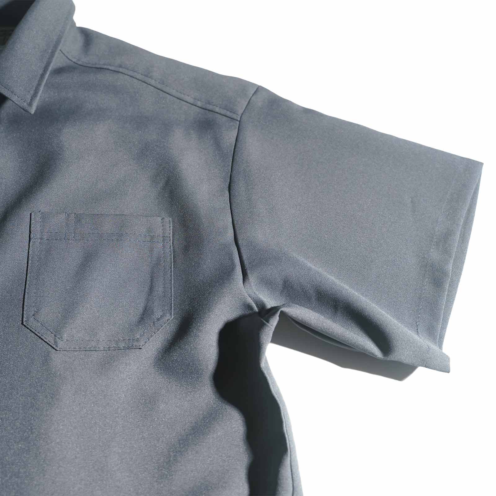 Cal Top キャルトップ CALTOP #1000PLAIN 半袖 サテン シャツ