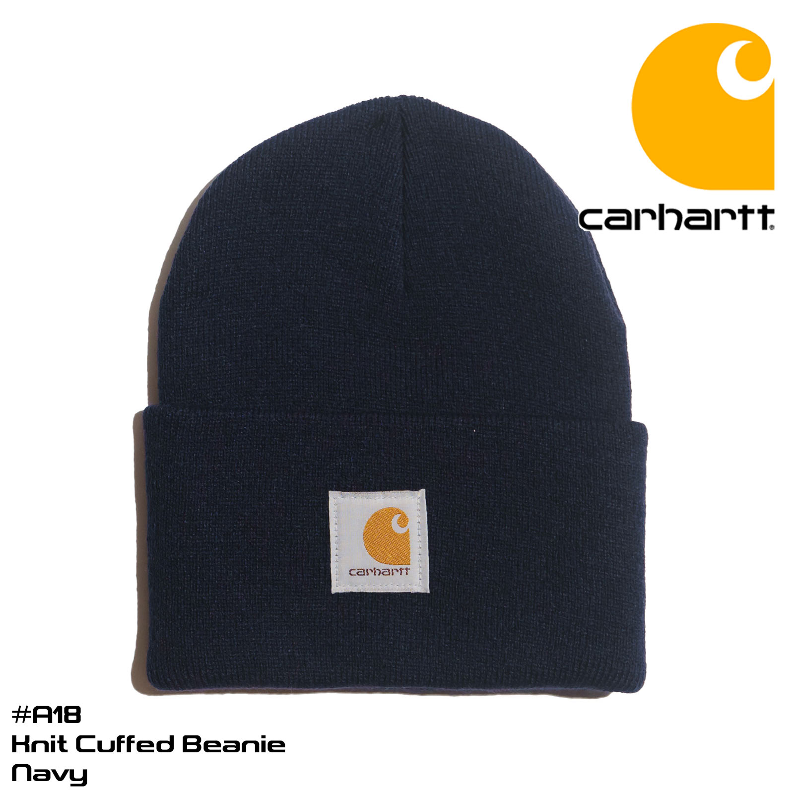 カーハート Carhartt A18 アクリル ニットキャップ ニット キャップ 帽子 ビーニー ワッチ