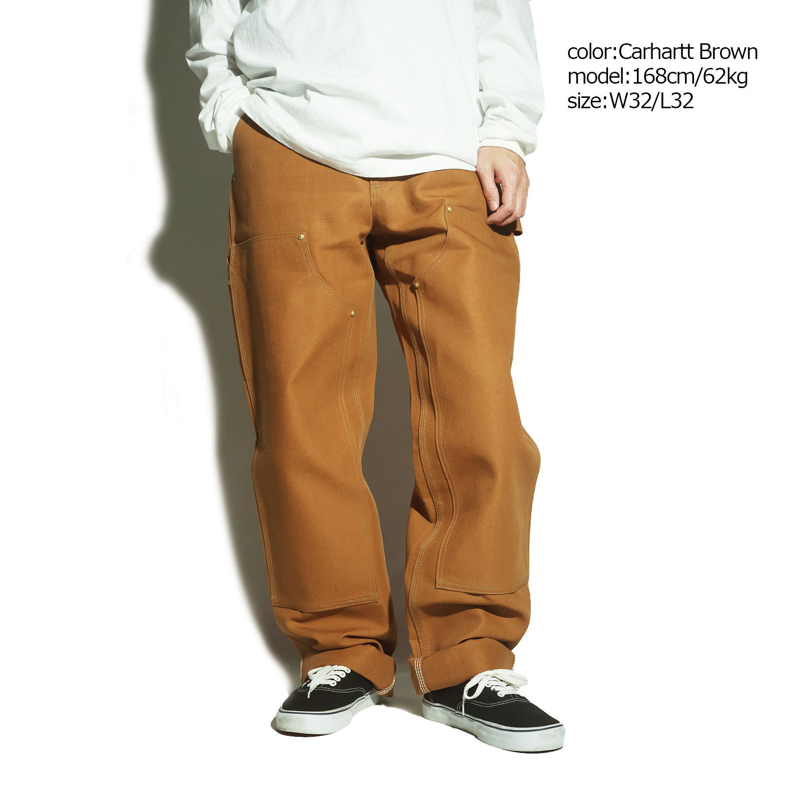 カーハート Carhartt B01 ダブルフロント ダック ペインターパンツ