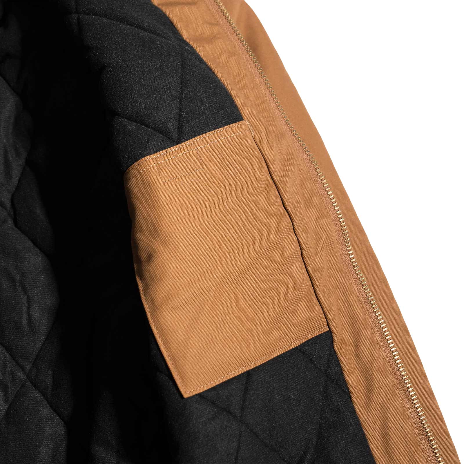 カーハート Carhartt J140 ダックアクティブジャケット キルティングフランネル裏地 アメリカ製 ｜ メンズ S M L XL XXL MADE IN USA 米国製 UFCW パーカー 防寒 | Carhartt | 16