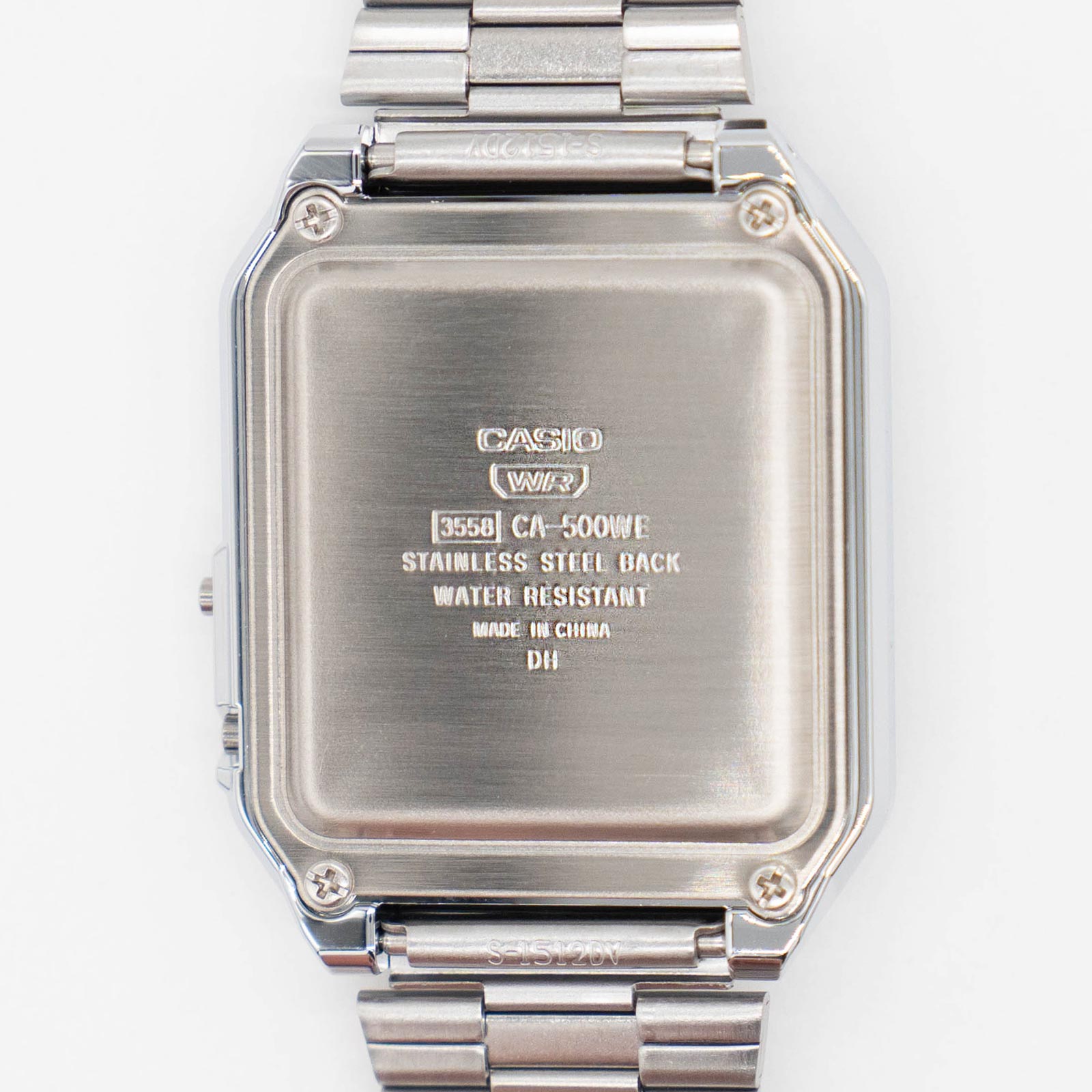 カシオ CASIO CA-500WE-1AJF ｜ メンズ レディース ユニセックス 腕時計 データバンク 電卓付き デジタルウォッチ レトロ クラシック シルバーの画像