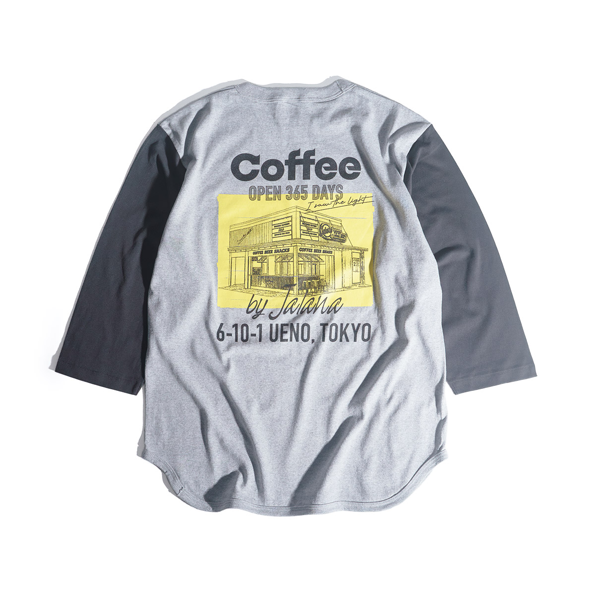 ウエノレジャークラブ UENO LEISURE CLUB Coffee by Jalana 3/4スリーブ ベースボールTシャツ ｜ メンズ  レディース ユニセックス S-XXL 七分袖 6.2オンス : cbj-bblst : Jalana(ジャラーナ) - 通販 -  Yahoo!ショッピング