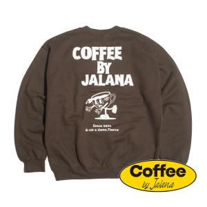 コーヒーバイジャラーナ Coffe by Jalana コーヒーカップクルーネックスウェット ｜ ユ...