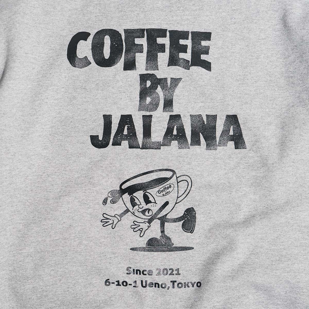 コーヒーバイジャラーナ Coffe by Jalana コーヒーカップクルーネックスウェット ｜ ユニセックス M-XXL｜jalana｜08