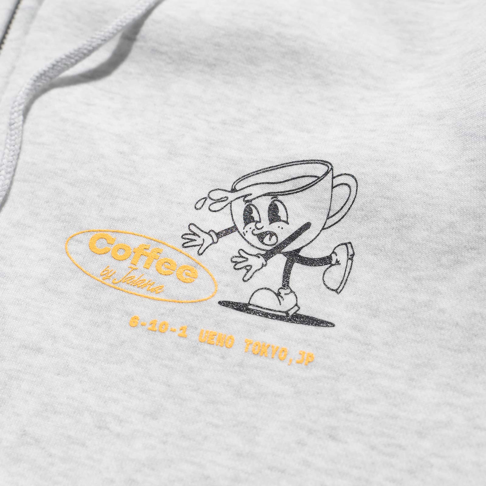 コーヒーバイジャラーナ Coffee by Jalana CBJ UENOMADE ジップパーカー ｜ メンズ レディース ユニセックス S M L XL | ブランド登録なし | 04