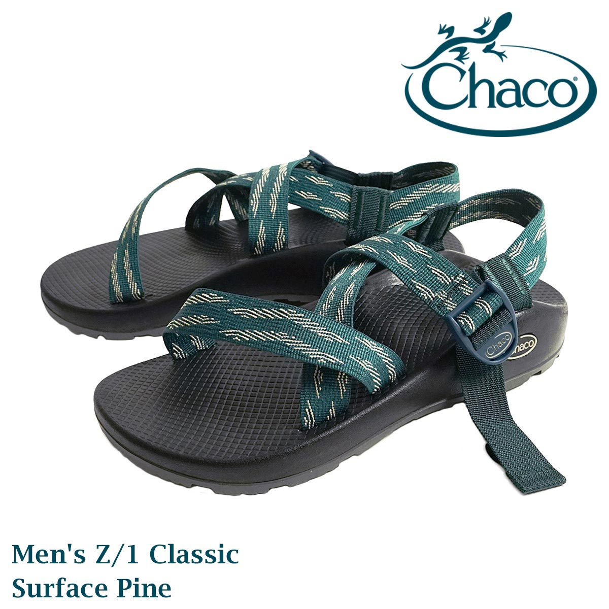 チャコ CHACO Z1クラッシック メンズ M7-M11 スポーツサンダル J106549 Zシリーズ シングル ウェビング サンダル CHACO GRIP｜jalana｜03