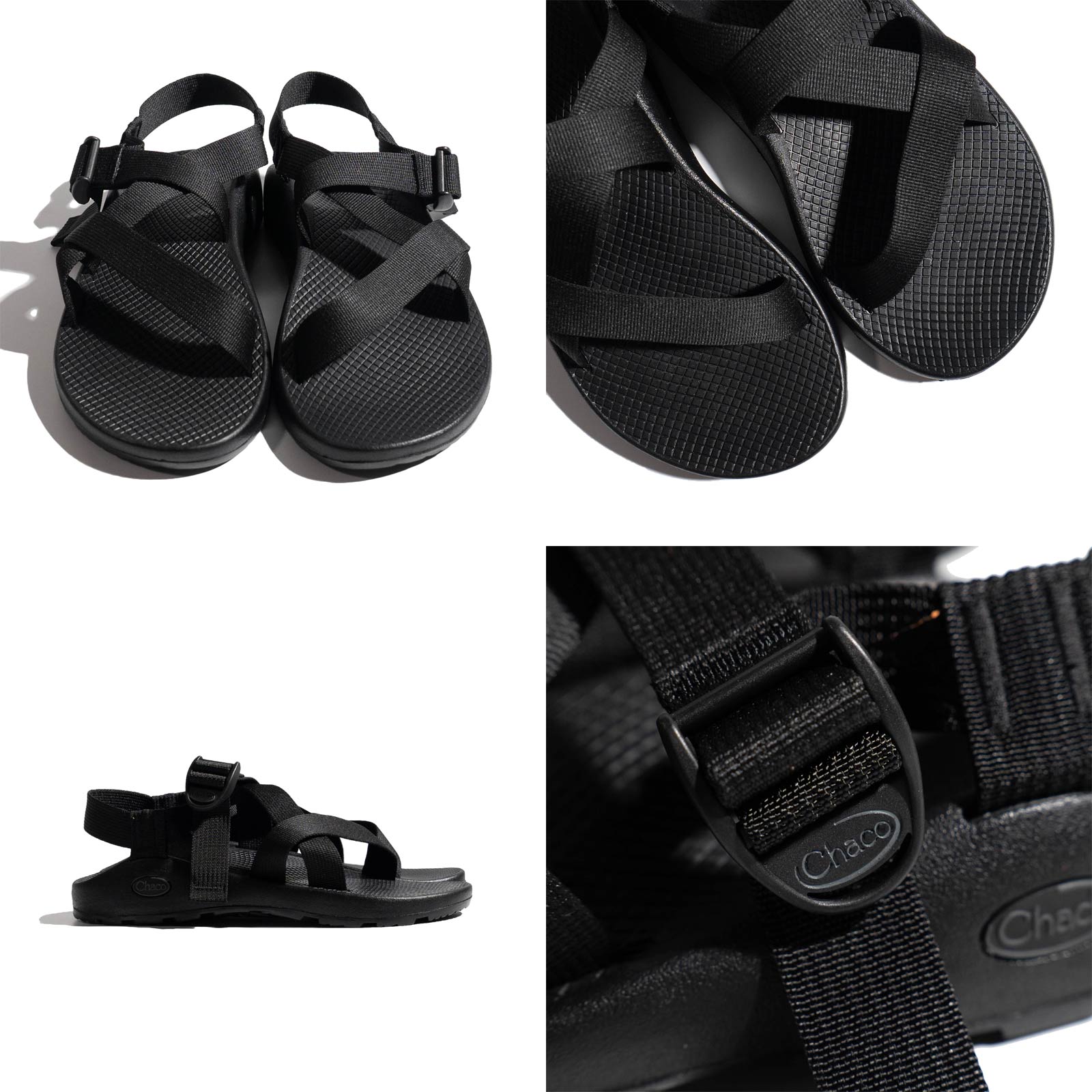 ココザック　スポーツモデル　NABBA CZロゴ入りブラック CHACO（チャコ） CHACO Z1クラッシック ｜ サンダル メンズ ブランド