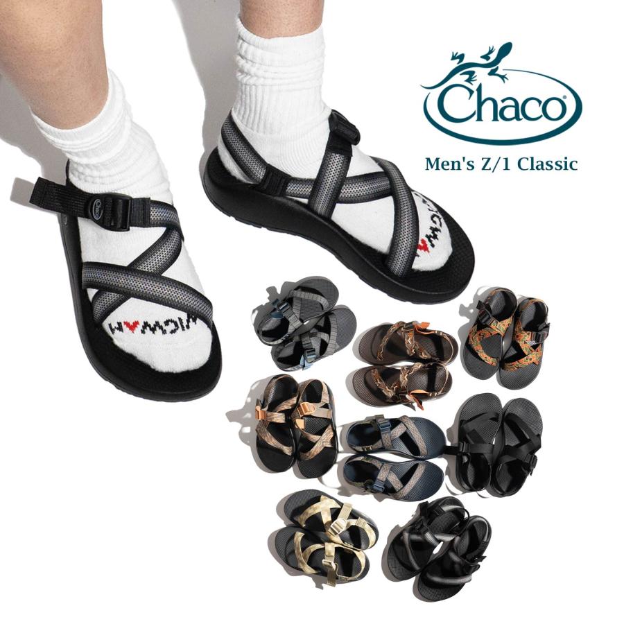 新品　未使用 チャコ サンダル Z1 クラシック ブラック M8 CHACO（チャコ） Z1 サンダル クラシック / スポーツサンダル メンズ