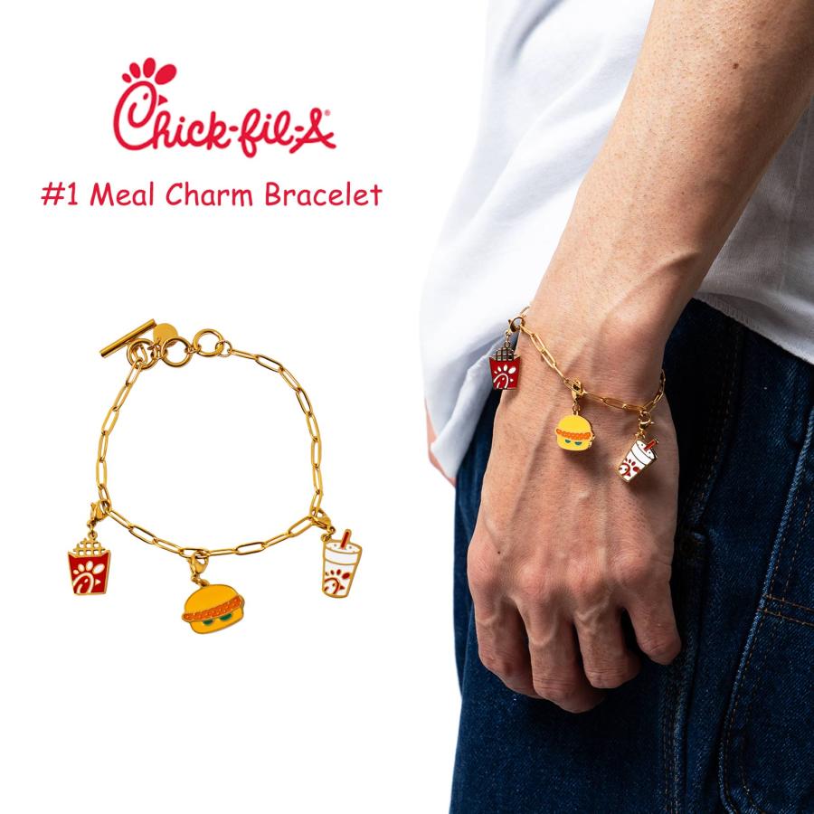 チックフィレイ Chick-fil-A #1ミール チャームブレスレット ｜ メンズ
