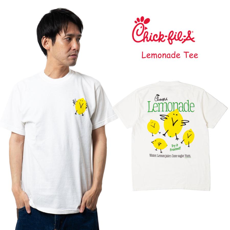 レモン Tシャツ チックフィレイ Chick-fil-A レモネード Tシャツ ｜ メンズ レディース