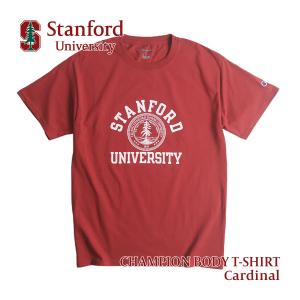 STANFORD UNIVERSITY オフィシャルロゴTシャツ チャンピオンボディメンズ S-XX...