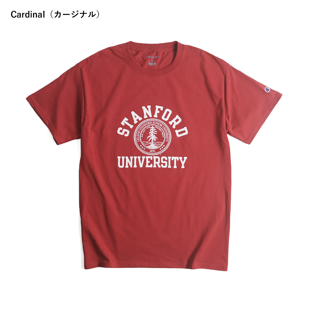 STANFORD UNIVERSITY オフィシャルロゴTシャツ チャンピオンボディメンズ S-XXL Champion カレッジTシャツ スタンフォード大学 海外買い付け｜jalana｜07