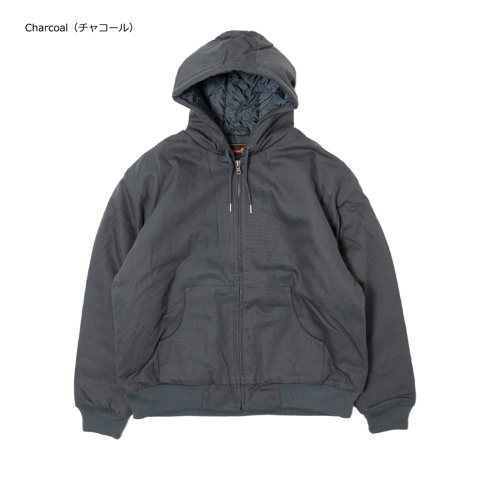 コーナーストーン CORNER STONE J763H ダッククロスフーデッドワーク