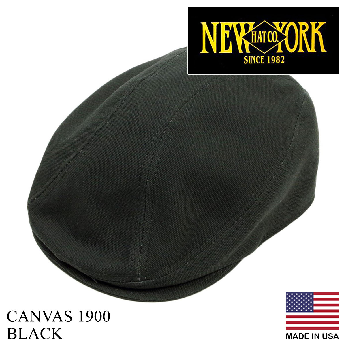 ニューヨークハット NEWYORK HAT ハンチング キャンバス 1900 帽子 アメリカ製 米国製 CANVAS 1900