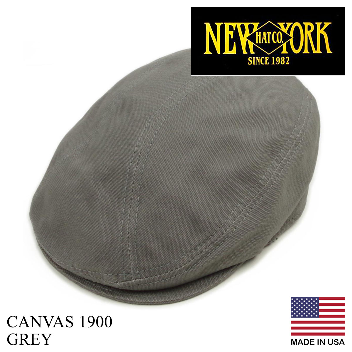USA製 NEW YORK ハンチング HAT ニューヨークハット 綿100% - 通販