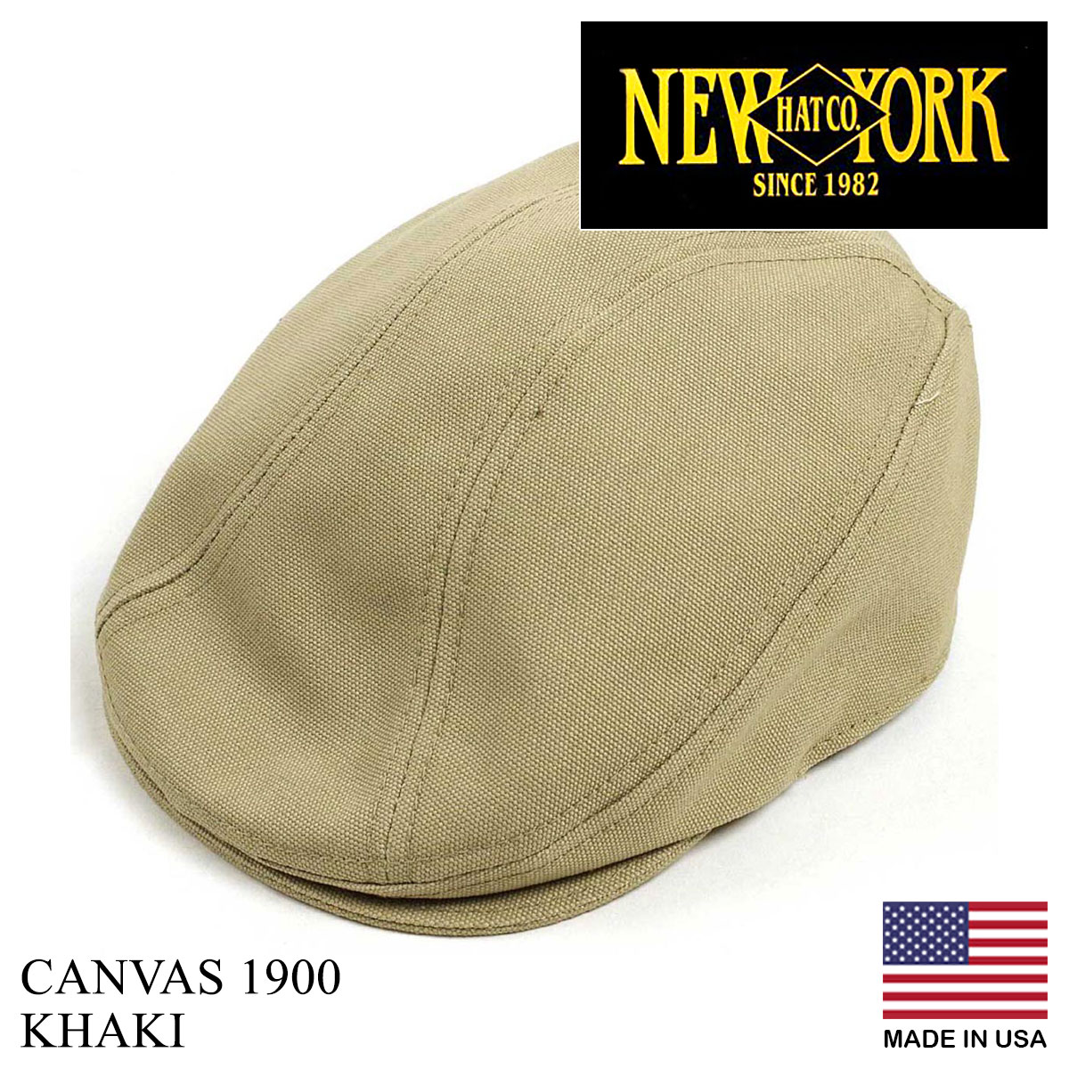 ニューヨークハット NEWYORK HAT ハンチング キャンバス 1900 帽子 アメリカ製 米国...