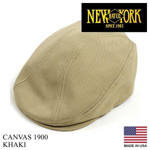 ニューヨークハット NEWYORK HAT ハンチング キャンバス 1900 帽子 アメリカ製 米国...
