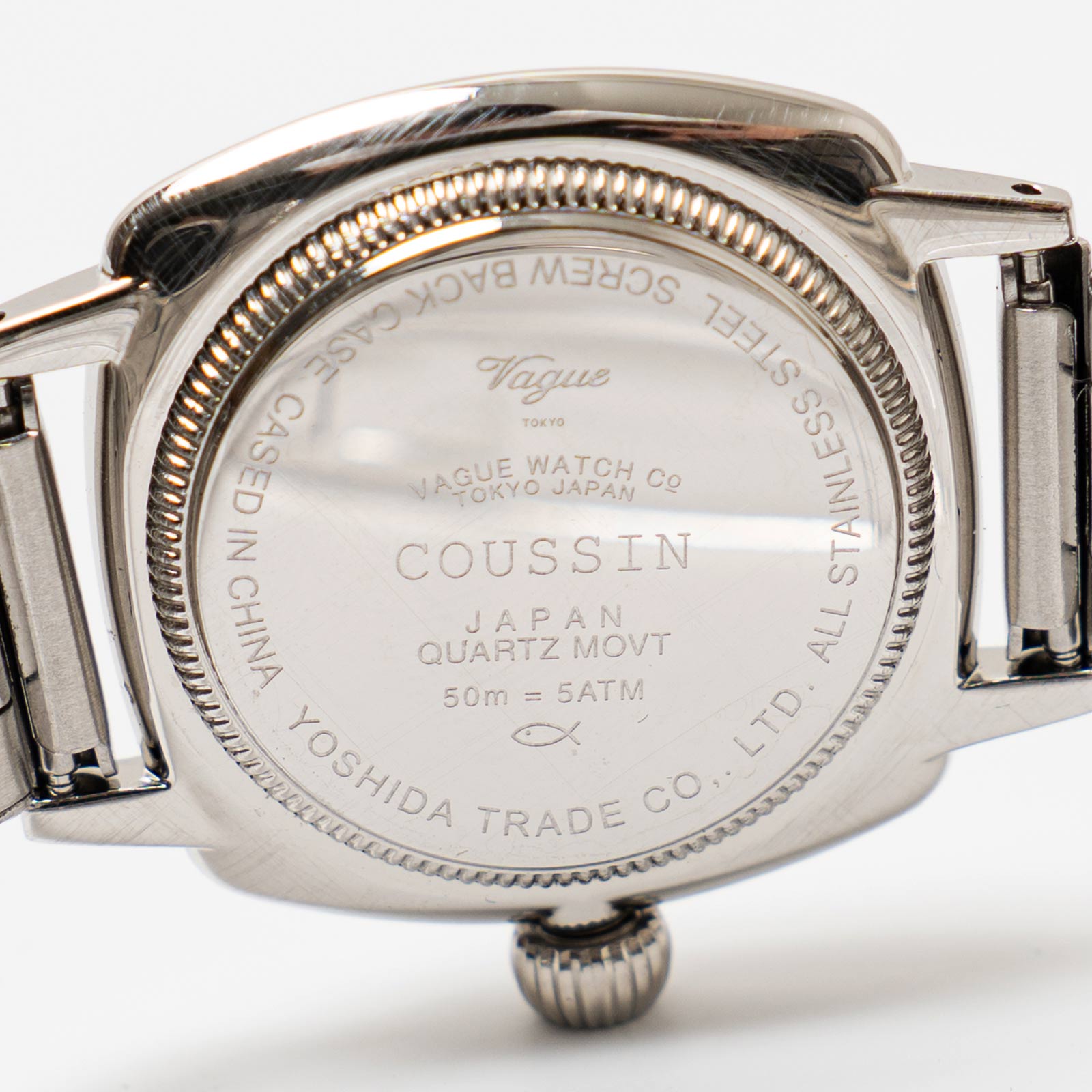 ヴァーグウォッチ VAGUE WATCH CO. クッサン エイジドブラック｜腕時計 クォーツ ステンレス エージング加工 ミリタリー 日本製ムーブメントの画像