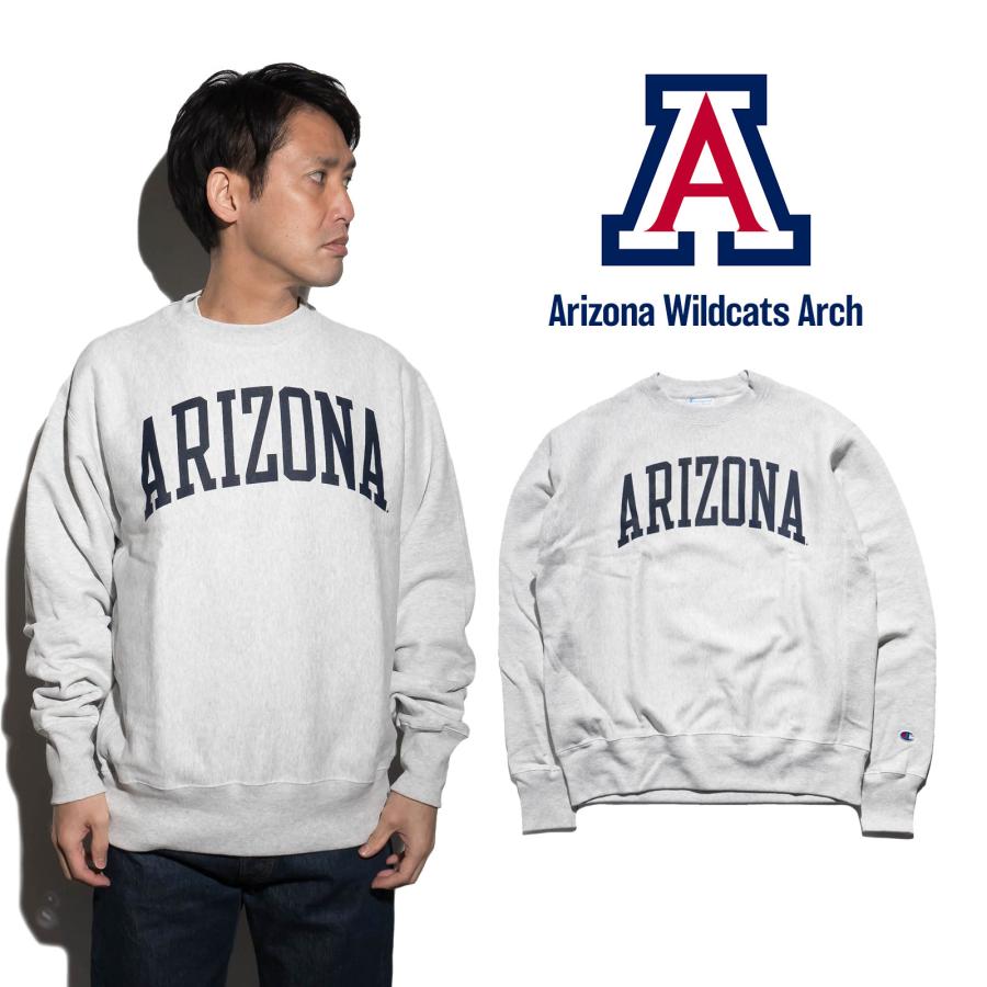 公式サイト - ハイブランドの新作が続々登場 Champion UNIVERSITY OF ARIZONA オフィシャル クルーネック トップス