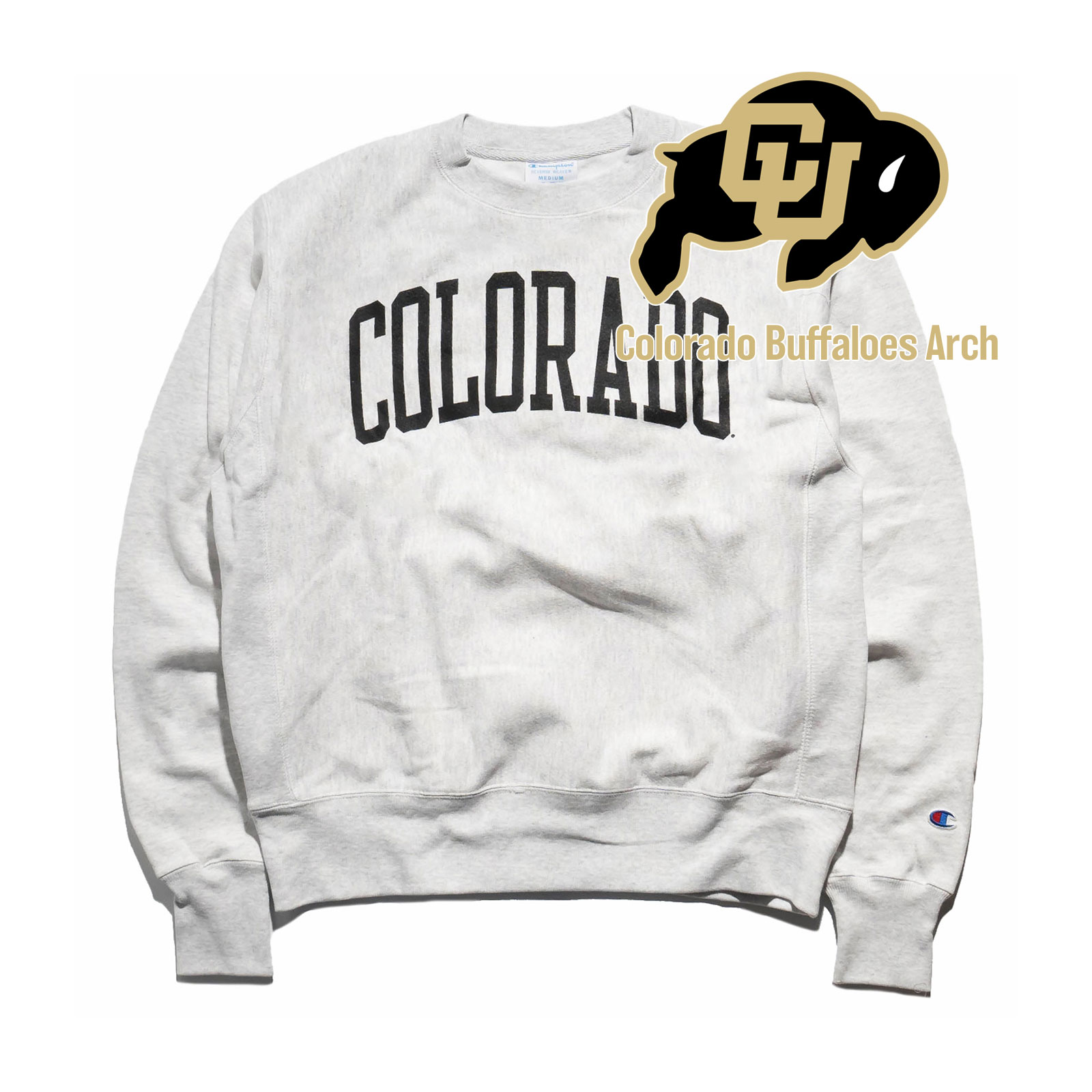 Champion UNIVERSITY OF COLORADO オフィシャル クルーネック