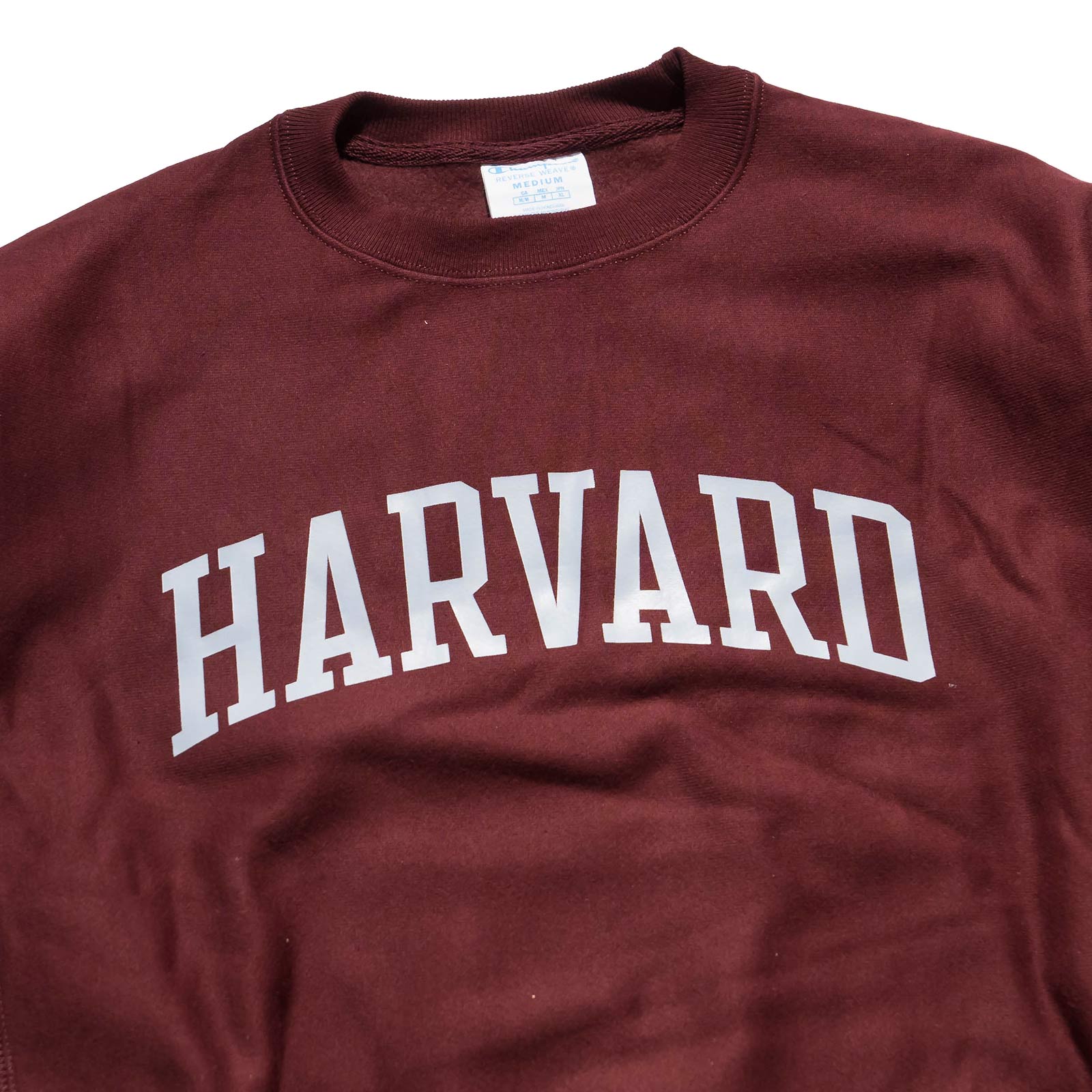 Champion HARVARD UNIVERSITY オフィシャル クルーネック