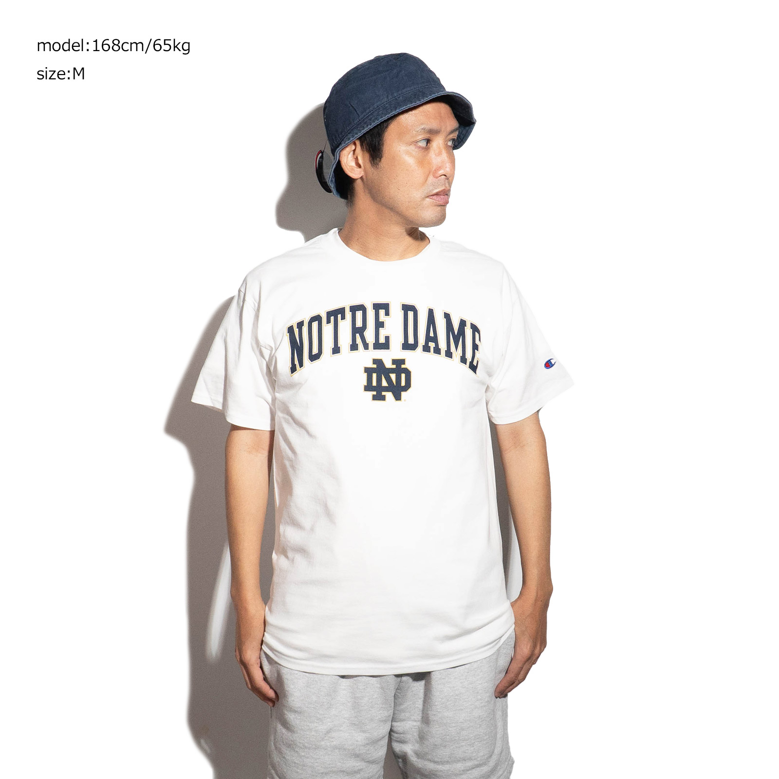 s997 新品アンダーアーマー NCAAカレッジ ノートルダム大学 ジャケット Champion UNIVERSITY OF NOTRE DAME オフィシャルロゴ カレッジT