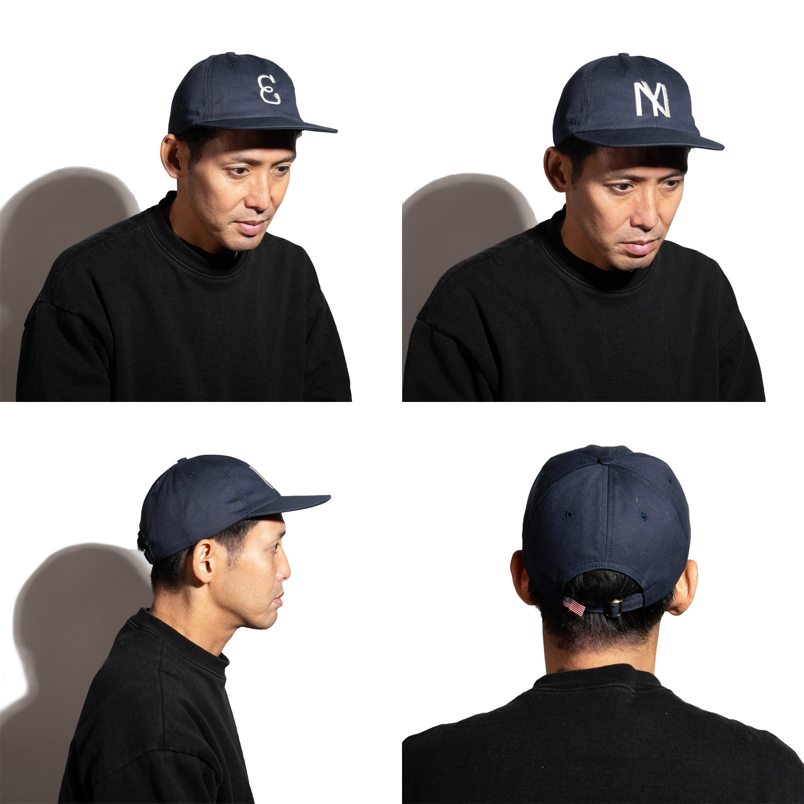 帽子 Collier Ballcap Cooperstown Ball Cap（クーパーズタウンボールキャップ） チノ